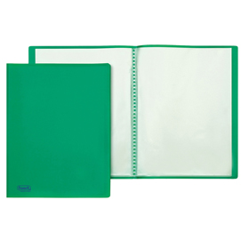 Portalistini Sviluppo - buccia - PP - 22 x 30 cm - 40 buste - verde - Favorit