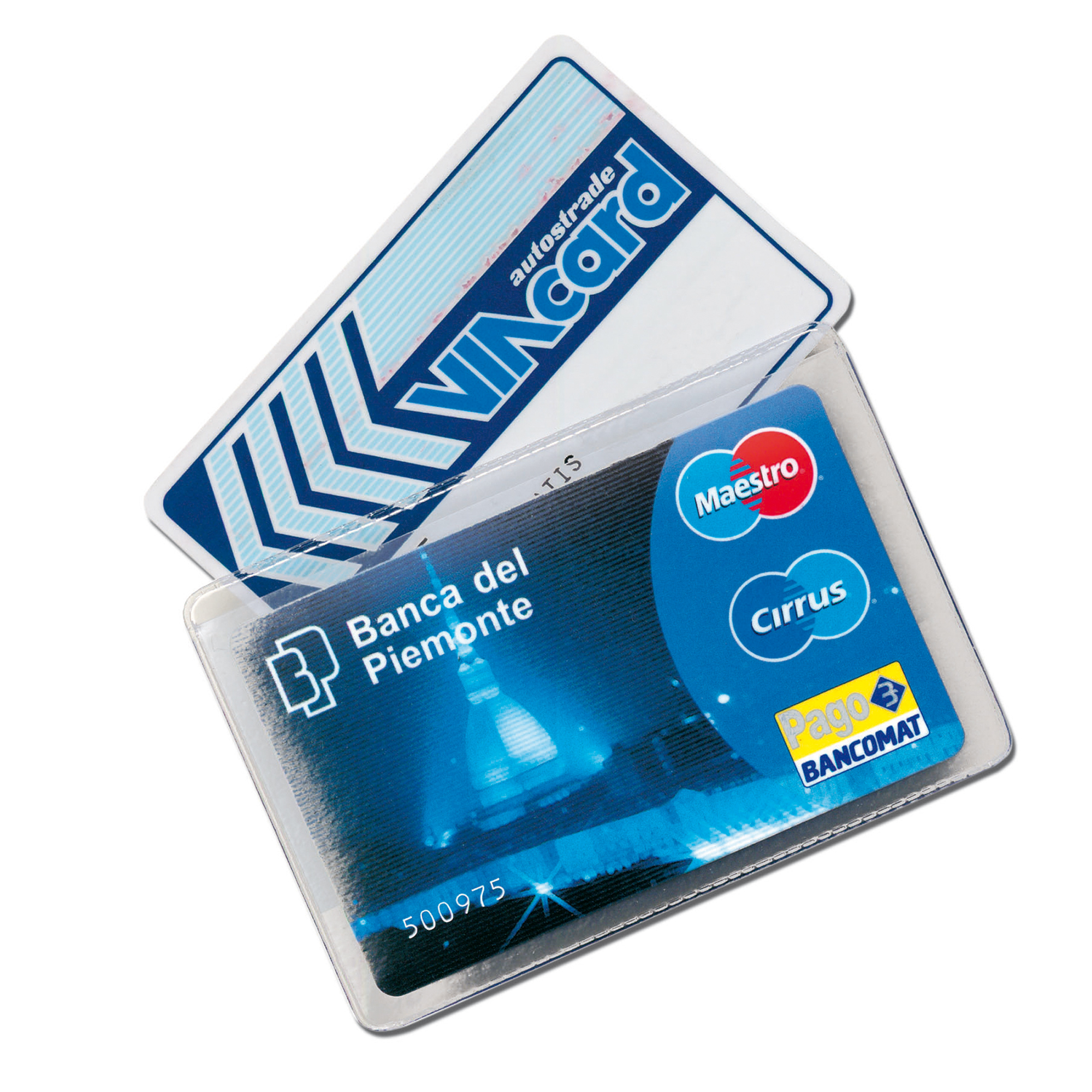 58032 Portacard Cristalcard - per 2 tessere - 9