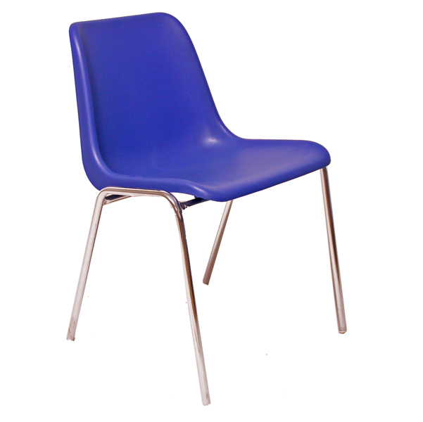 58066 Seduta attesa Esse ESC - senza braccioli - PPL/acciaio - blu - Unisit