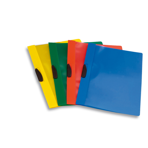 49443 Cartellina con molla Video Clipper - A4 - PP - giallo - Fellowes