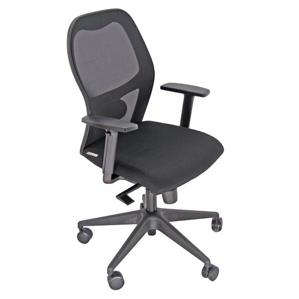 86768 Seduta operativa Hubble Pro Memory HUHUPM - con braccioli regolabili - nero - Unisit