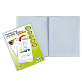 61984 Portalistini personalizzabile Sviluppo - buccia - 22x30 cm - 120 buste - trasparente - Favorit