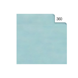 Carta velina - 50 x 70 cm - 20 gr - celeste 360 - Rex Sadoch - busta 26 fogli