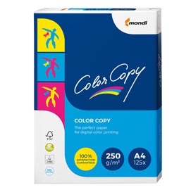 70079 Carta Color Copy - A4 - 250 gr - bianco - Mondi - conf. 125 fogli