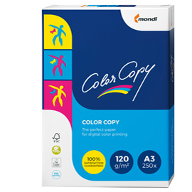 71488 Carta Color Copy - A3 - 120 gr - bianco - Mondi - conf. 250 fogli