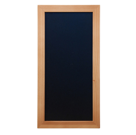 71646 Lavagna Woody - teak - 20 x 40 cm - Securit