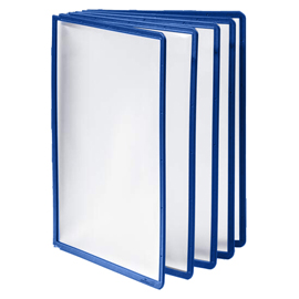 71695 Pannelli di ricambio Sherpa per leggii Vario - blu - Durable - conf. 5 pezzi