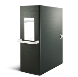 71822 Scatola archivio Big Next - dorso 16 cm - 25 x 35 cm - nero/bianco - Sei Rota