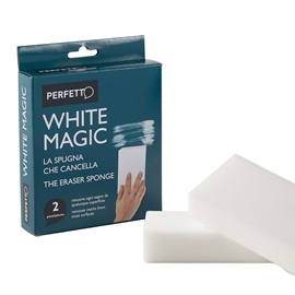 74080 Spugna cancella macchie White Magic - 12x2