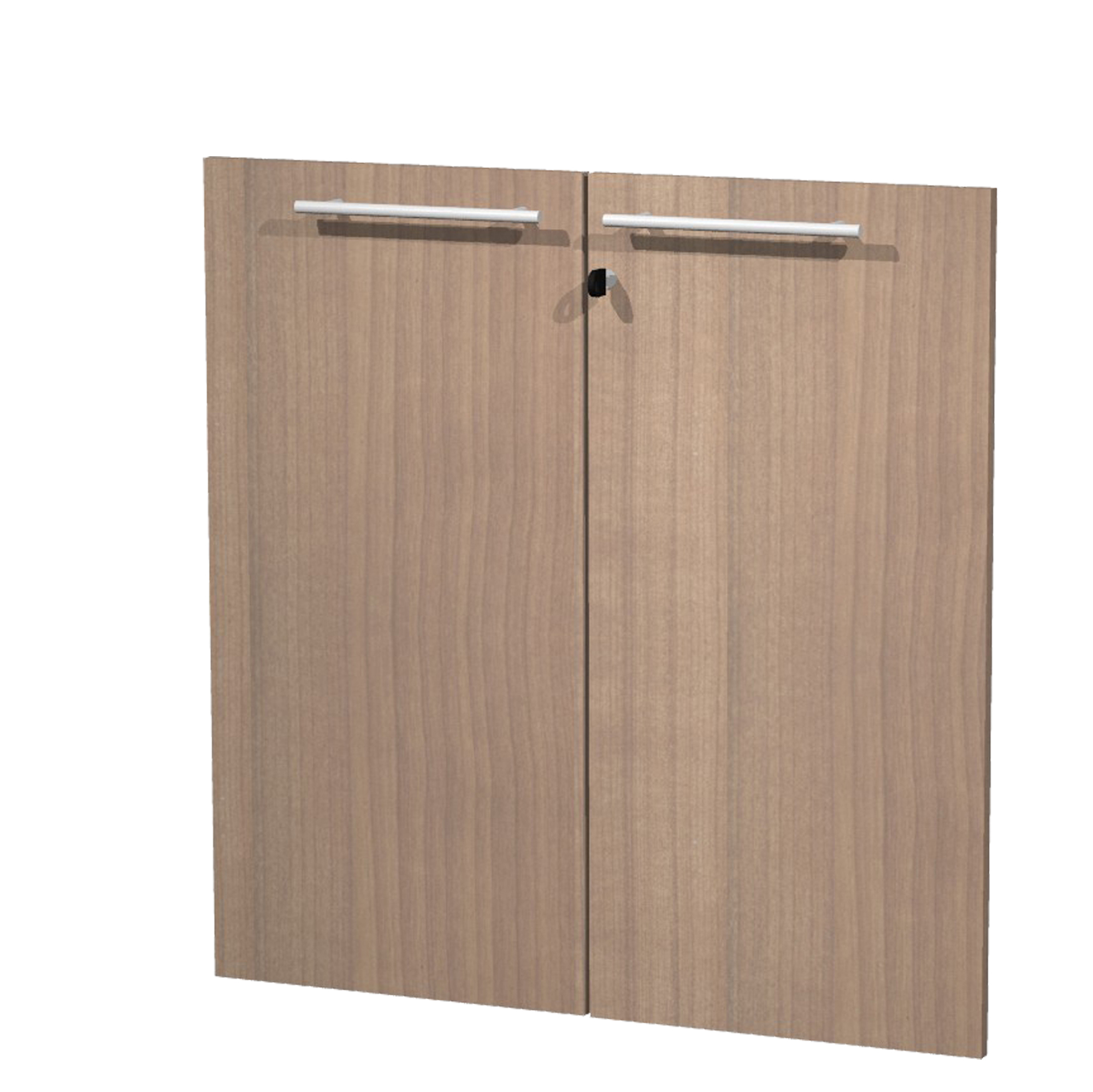 74322 Coppia ante Prestige - per mobile basso - 80 x 77 cm - spessore 18 mm - melaminico - ciliegio arabis