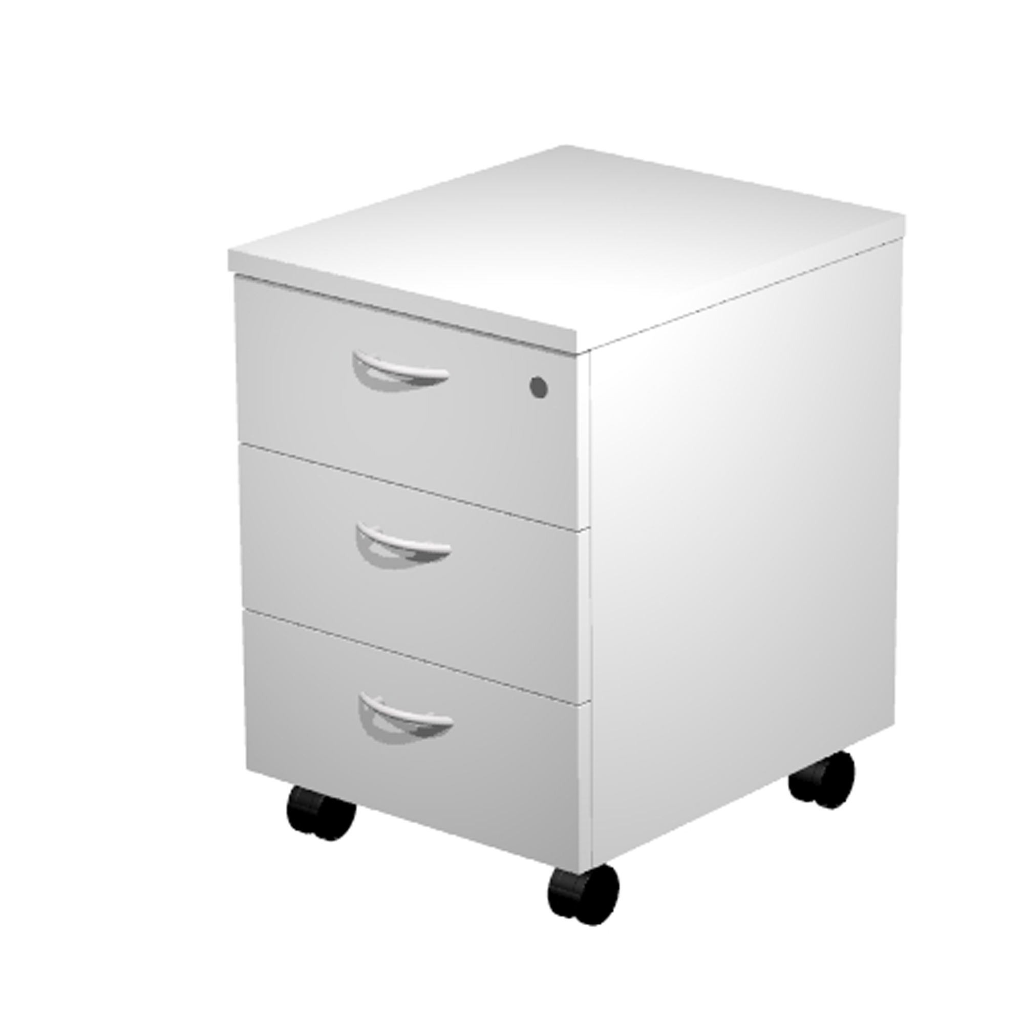 74374 Cassettiera Easy - 3 cassetti - con ruote - 41