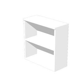 Mobile Easy - basso a giorno - 80 x 35x 72 cm - bianco