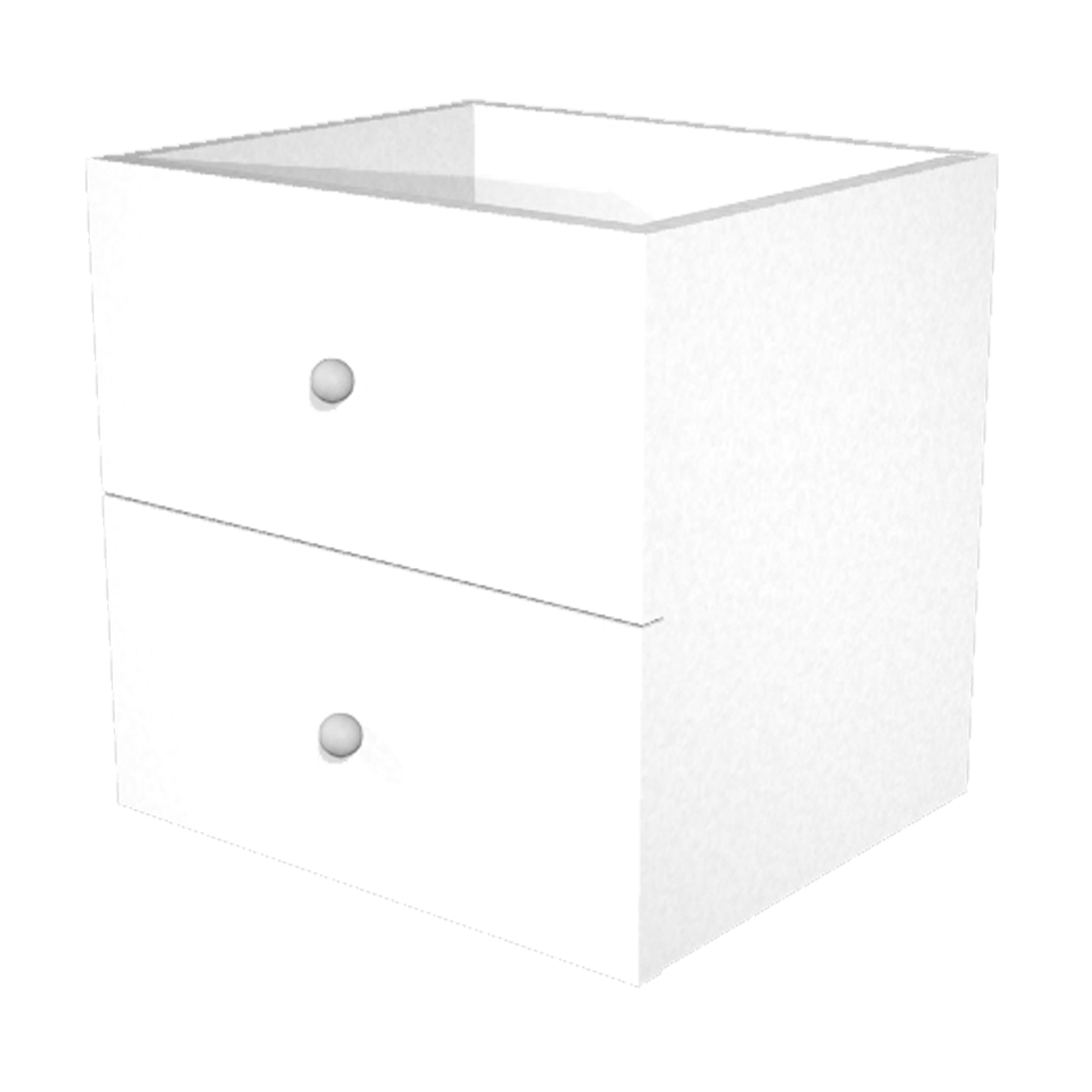 74437 Cassettiera per casellario Rainbow - 2 cassetti - 32