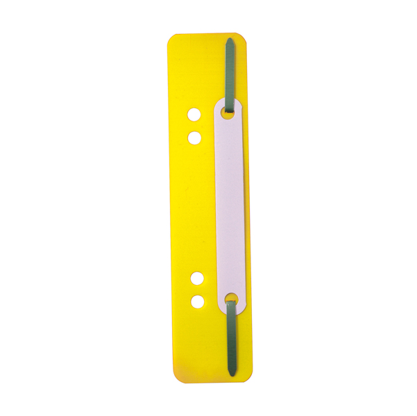 74620 Pressini fermafogli - 38x150 mm - giallo - Durable - conf. 25 pezzi