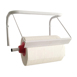 76341 Porta bobina asciugatutto da muro - metallo - bianco - PerfettoFactory