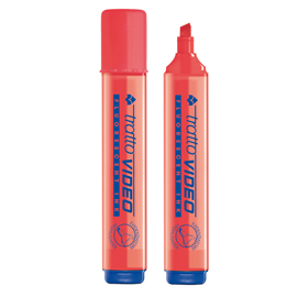 Evidenziatore Tratto Video - punta a scalpello - tratto da 1