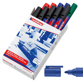 Marcatore permanente 30 - punta tonda - da 1