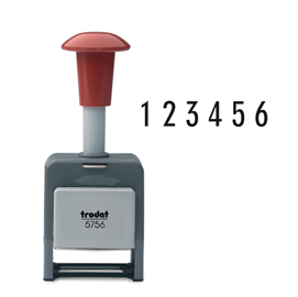 Timbro Numeratore 5756/P - automatico - 6 colonne - 5