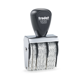 80511 Timbro Datario 1020 - manuale - 5 mm - Trodat