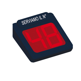 80950 Display 2 Digits per sistema elimina code - Printex