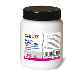 82009 Vernice lavagna - 250 ml - nero - Deco