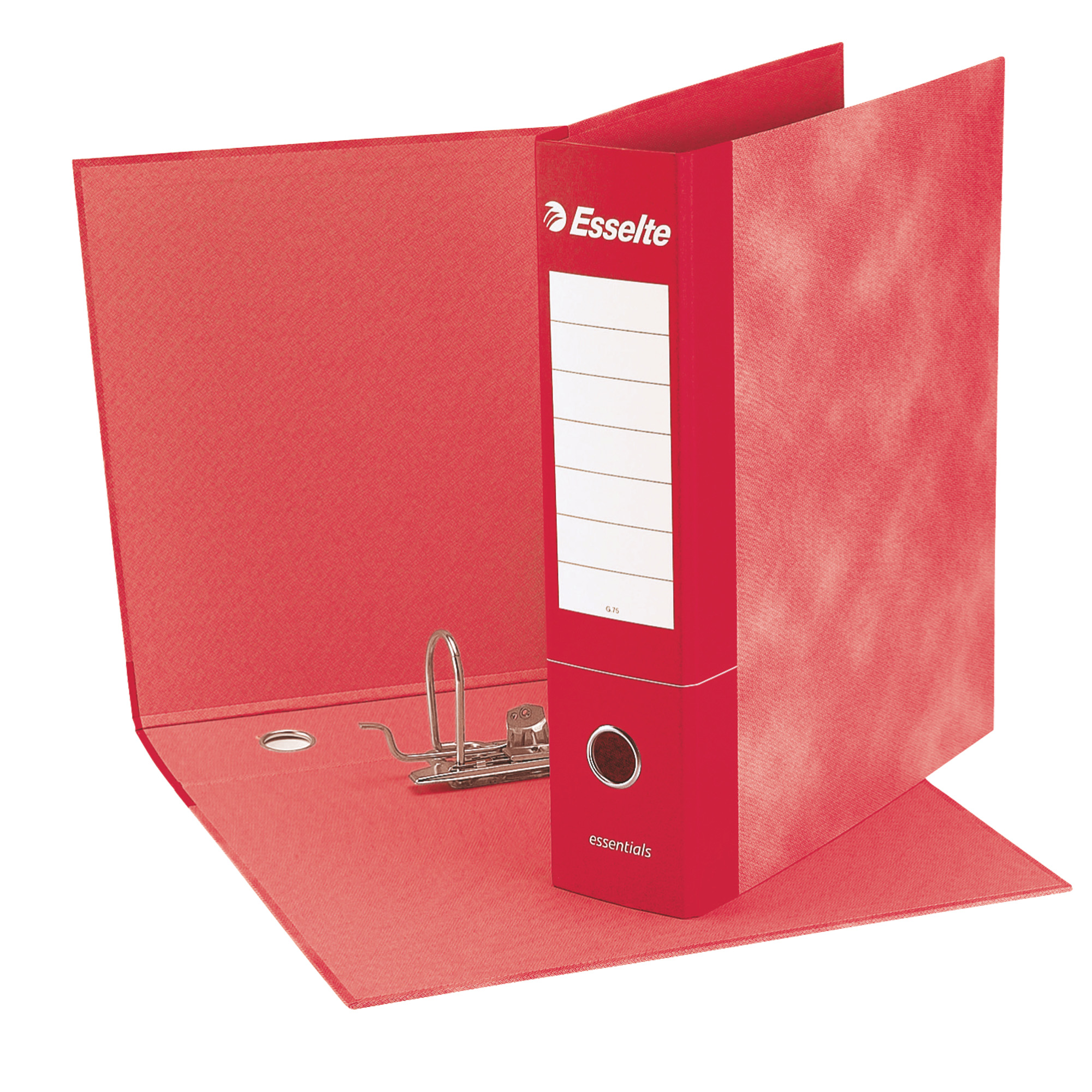 82296 Registratore Essentials G72 - dorso 5 cm - commerciale 23 x 30 cm - rosso - Esselte