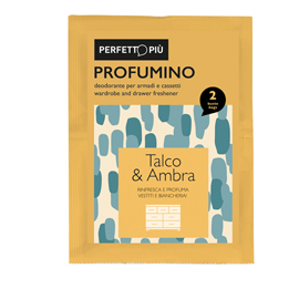 82784 Profumino Talco & Ambra - Perfetto - conf. 2 buste