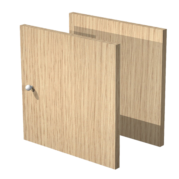 82841 Coppia antine per libreria Rainbow - 32