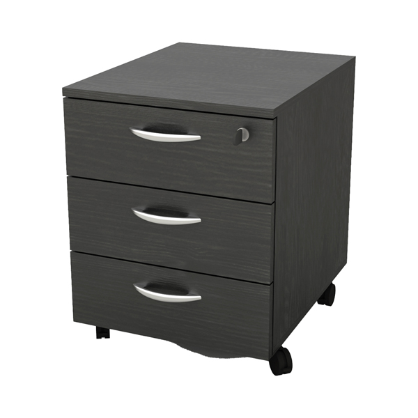 82848 Cassettiera Rainbow - 3 cassetti - con ruote - 41 x 50 x 52