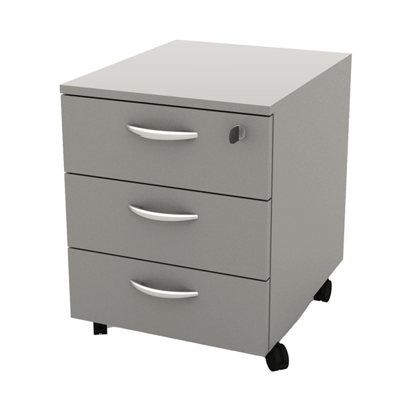 82849 Cassettiera Rainbow - 3 cassetti - con ruote - 41 x 50 x 52