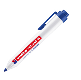 Marcatore permanente a scatto 11 - punta tonda - da 1