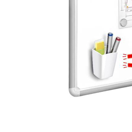 83291 Portapennarelli magnetico - bianco - CEP
