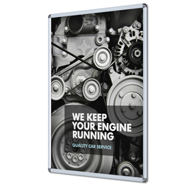 83302 Cornice a scatto - angoli tondi - A3 - profilo 2