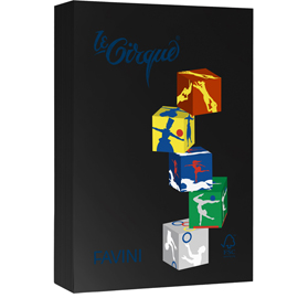 85817 Carta Le Cirque - A4 - 160 gr - nero 400 - Favini - conf. 250 fogli