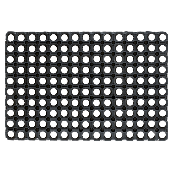 86772 Zerbino Gummy - 100 x 150 cm - nero - Velcoc