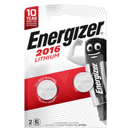 89496 Micropila CR2016 - 3V - a pastiglia - Lithium - Energizer - blister 2 pezzi