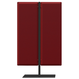 Piantana Moody - a 2 pannelli - H 160 cm - rosso