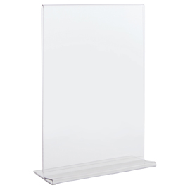 90064 Portadepliant con base a T - A5 - 15 x 21 cm - Lebez