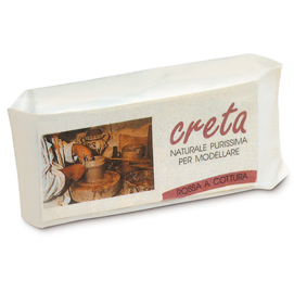91562 Creta naturale 100% - panetto 1 kg - CWR