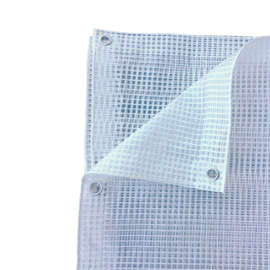 91718 Telo retinato Jolly - per coperture - 300 x 200 cm - PE - trasparente - Garden Friend