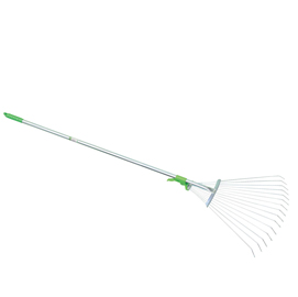 91931 Scopa regolabile - per erba e foglie - metallo - Verdemax