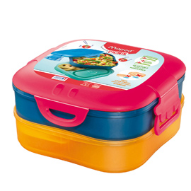92071 Lunch box 3 in 1 Picnick Concept - rosa corallo - Maped
