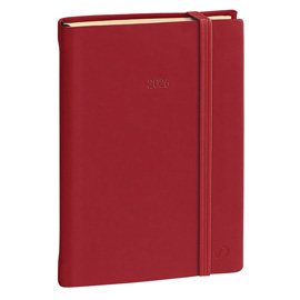 Agenda settimanale Ministro Prestige 2026 - 16 x 24 cm - silk bordeaux - Quo Vadis