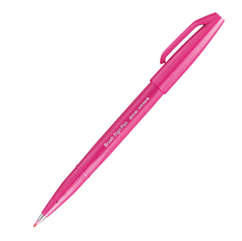 Pennarello Brush Sign Pen - rosa - Pentel