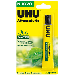 95035 Colla attaccatutto senza solventi - 20 ml - in blister - UHU