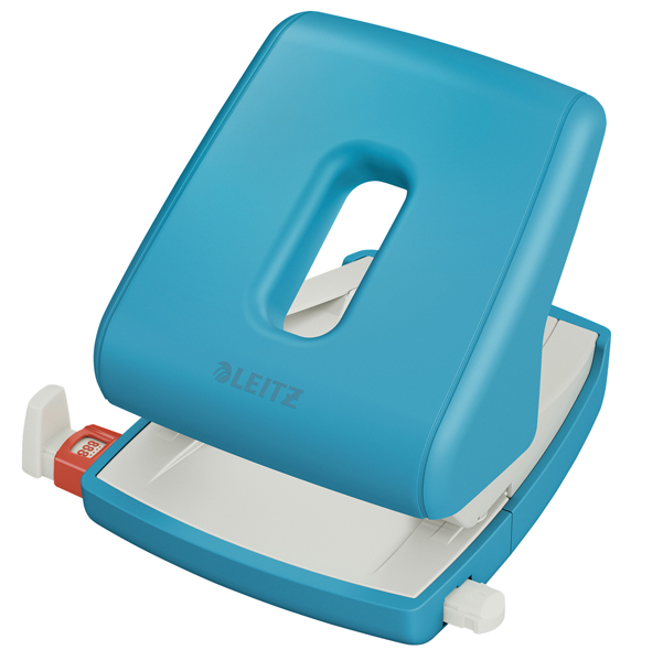 95273 Perforatore Cosy - a 2 fori - blu - Leitz
