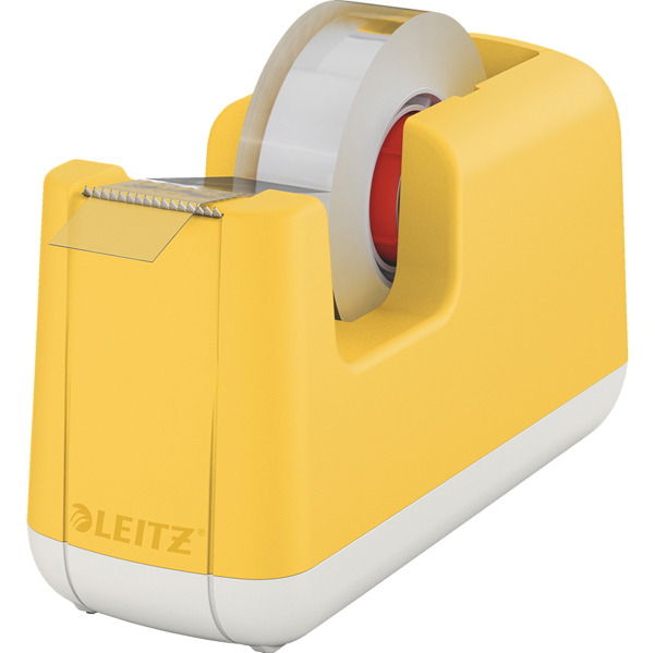 95278 Dispenser Cosy - per nastro adesivo - giallo - Leitz