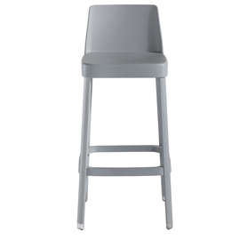 96507 Sgabello Tapas TAPSA - senza braccioli - grigio - Unisit