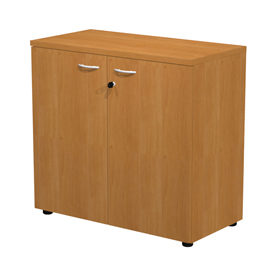 97031 Armadio modulare - ante battenti - 90 x 44 x 85 cm - noce chiaro