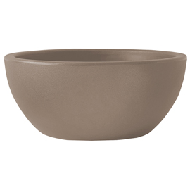 Vaso ciotola Era - 25 L - PE - cappuccino - TeraPlast